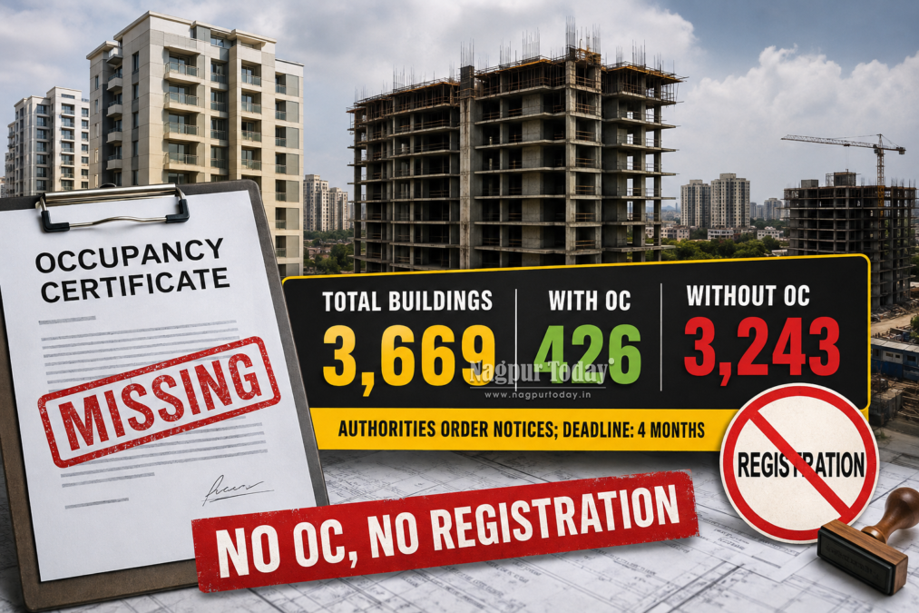 3,243 Nagpur buildings without OCs, authorities get 4 months to act