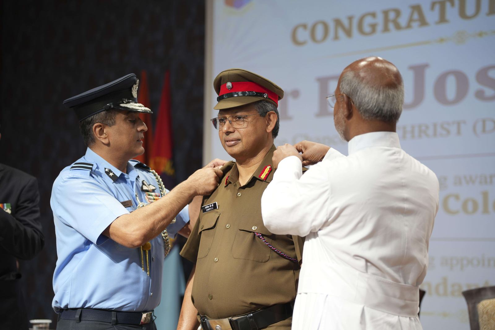 Christ varsity VC awarded NCC’s honorary colonel rank